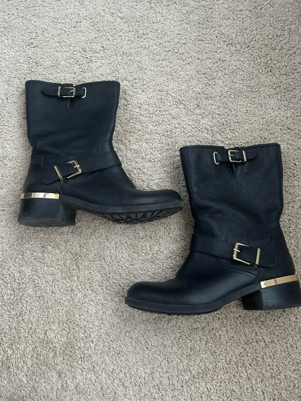 Vince camuto buckle boots